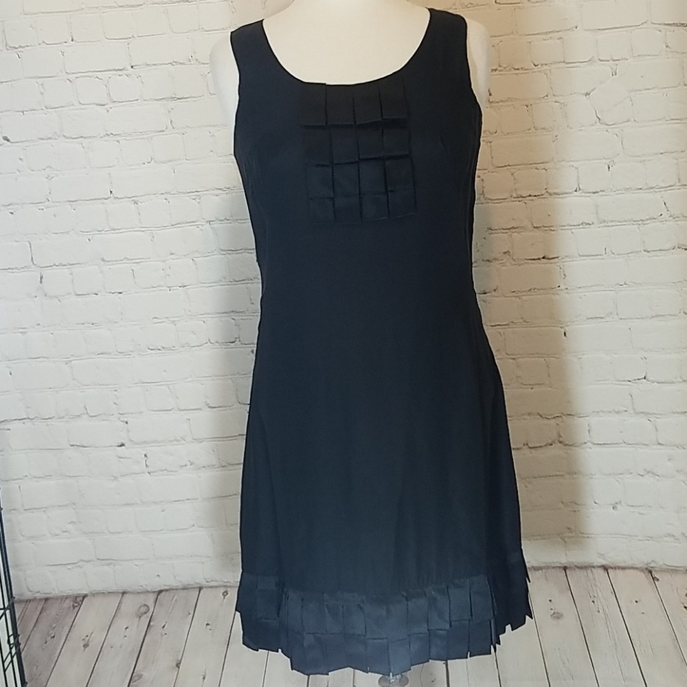 Ojay Black silk dress
